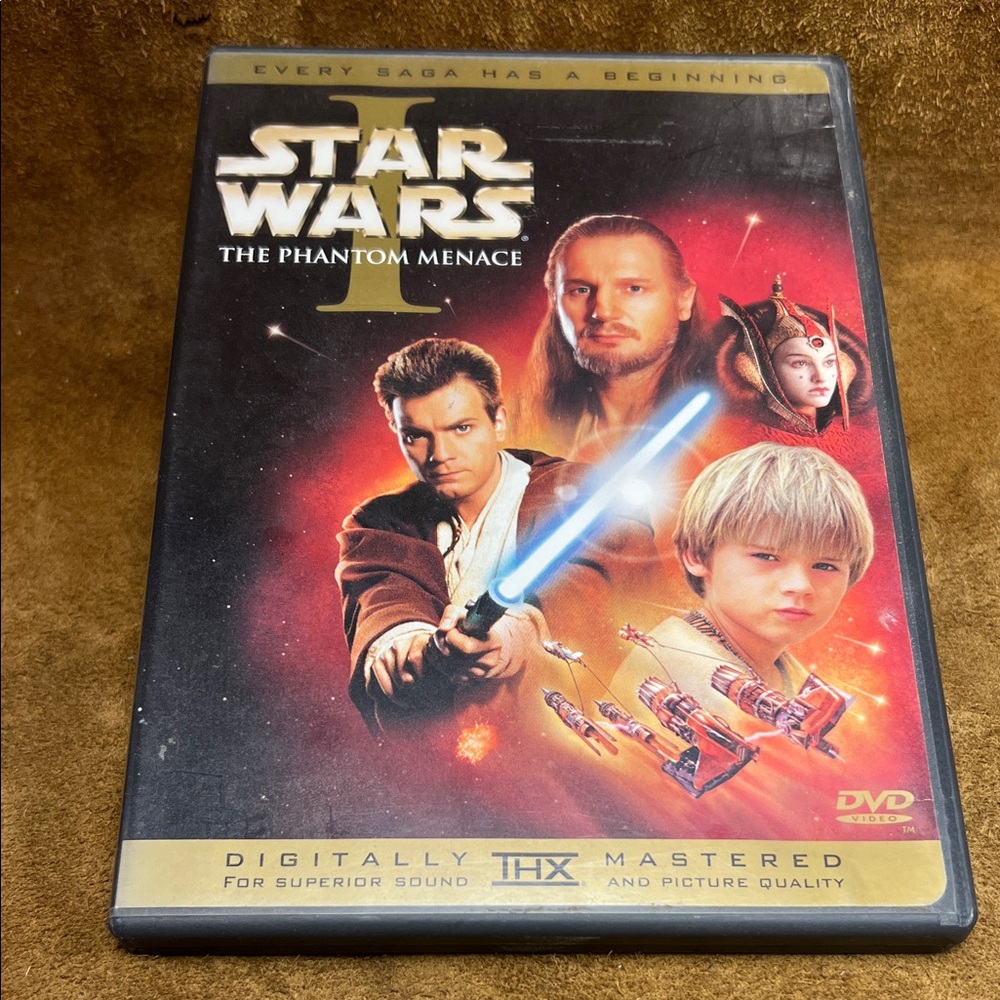 Star Wars The Phantom Menace DVD